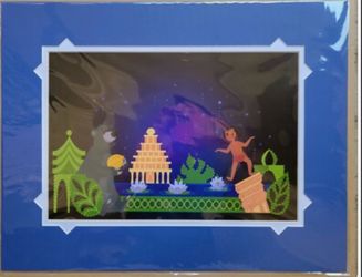 Disney Parks Artist Print – The Jungle Book (Baloo & Mowgli) – Still Sealed