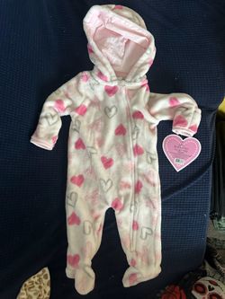 New Little Beginnings Baby Fleece Pram Suit 3-6 Months