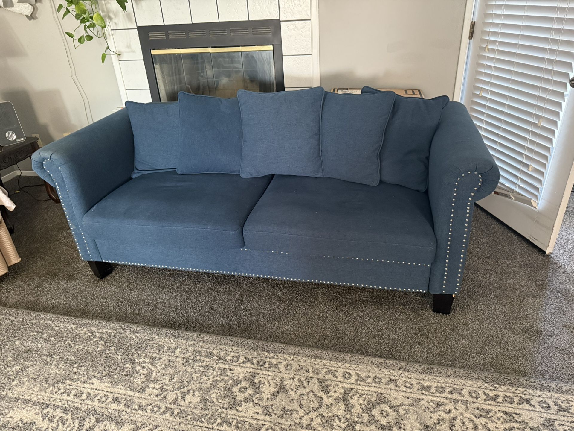 Blue Sofa