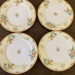 Antique Hand Painted Japanese Dinner Plate