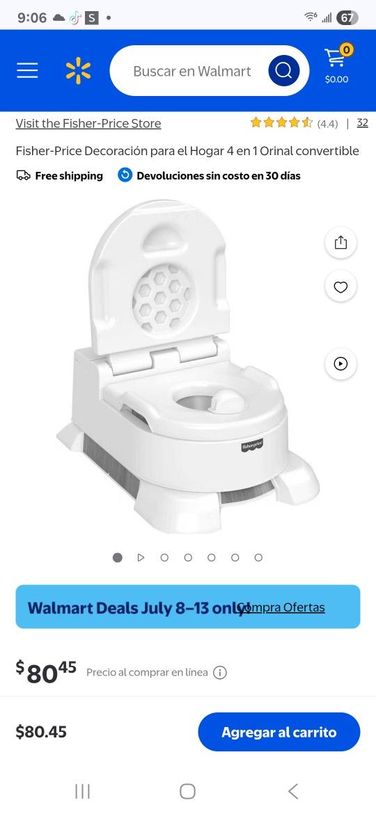 Convertible Potty