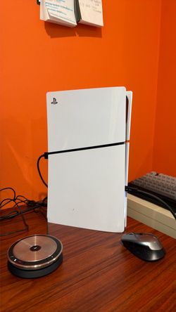 PS5 with controller