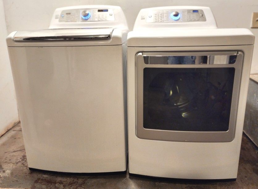 Kenmore Elite Steam Washer and Steam Dryer