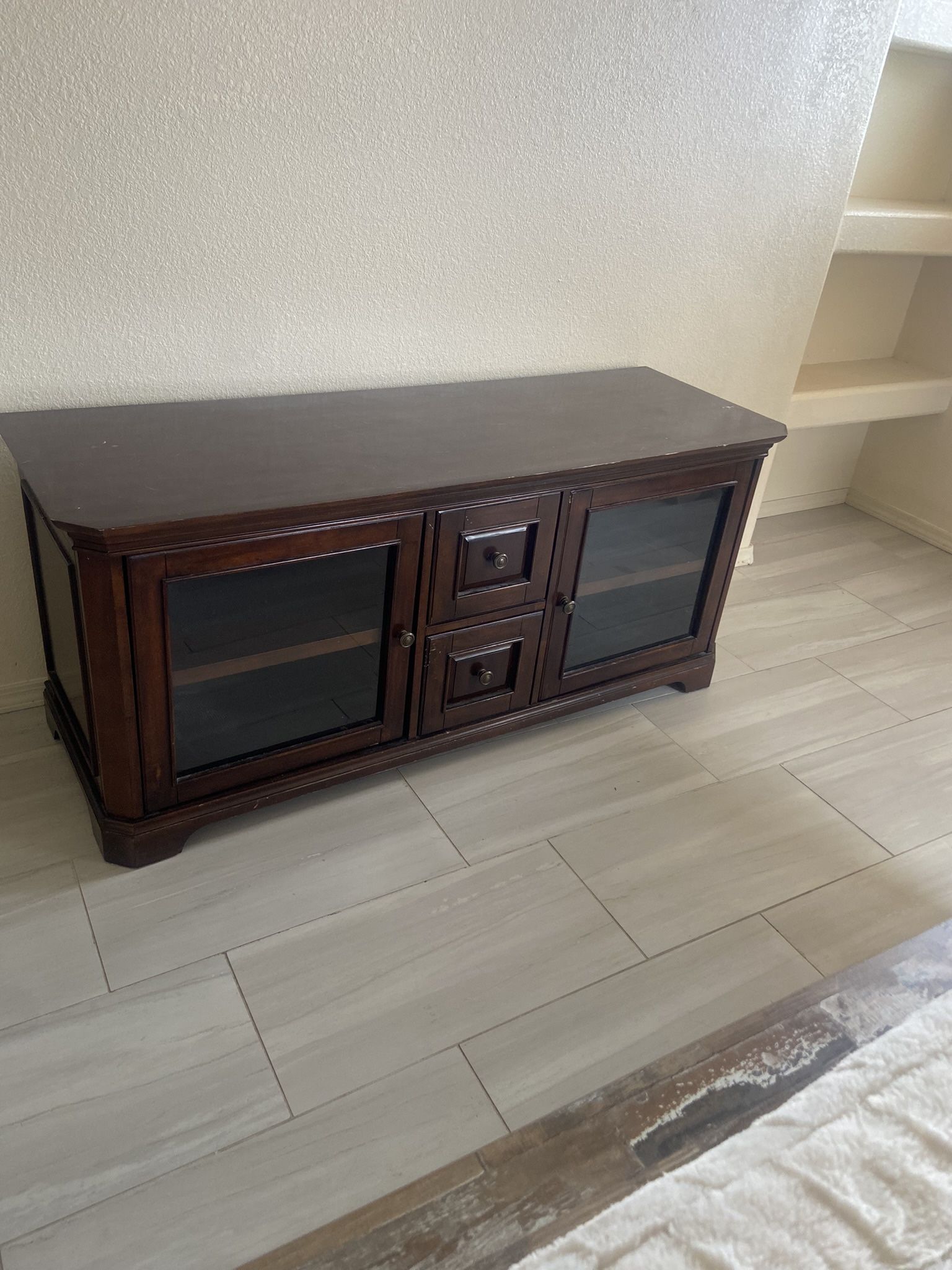 Solid Wood TV Stand 