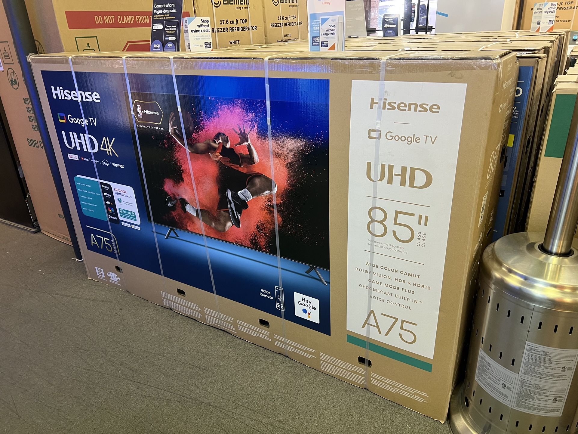 Hisense 85” 4K UHD SMART GOOGLE TV