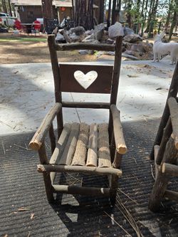 Log doll chairs