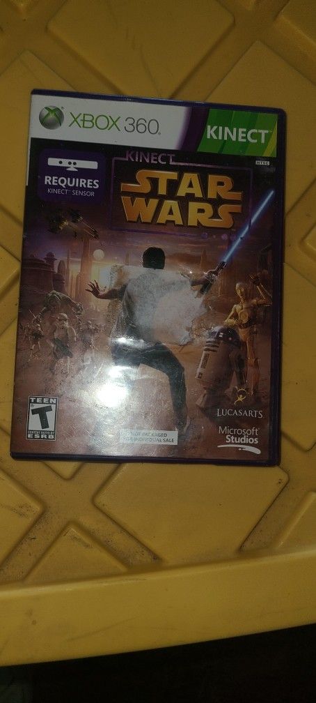 Star Wars Xbox 360 Kinect Game