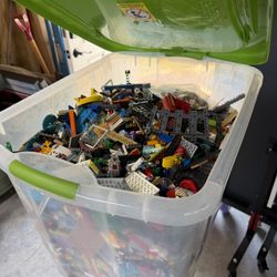 HUGE Bin Of Legos
