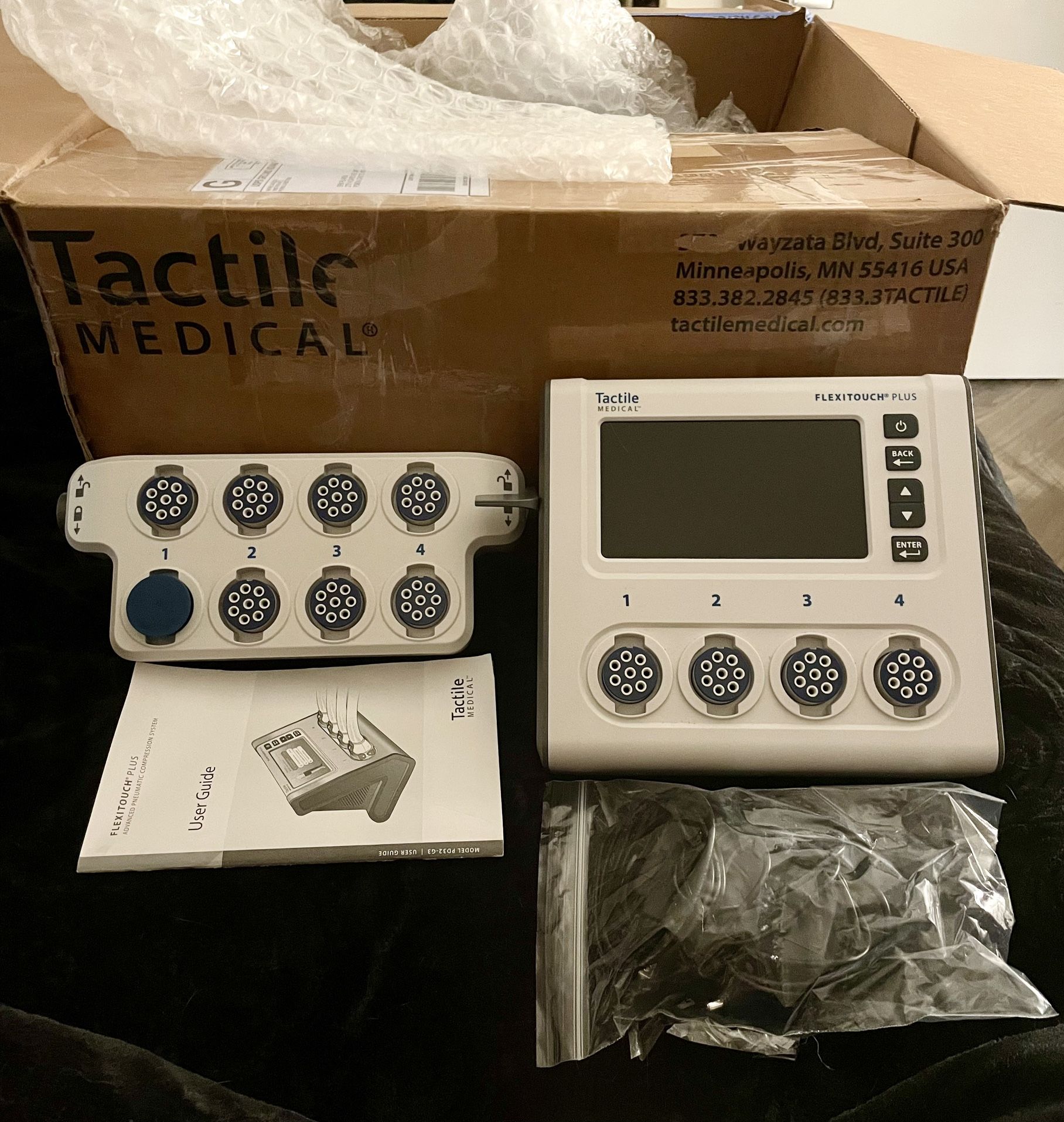 Tactile Medical Flexitouch Plus Sequential Pneumatic Pump for lymphedema