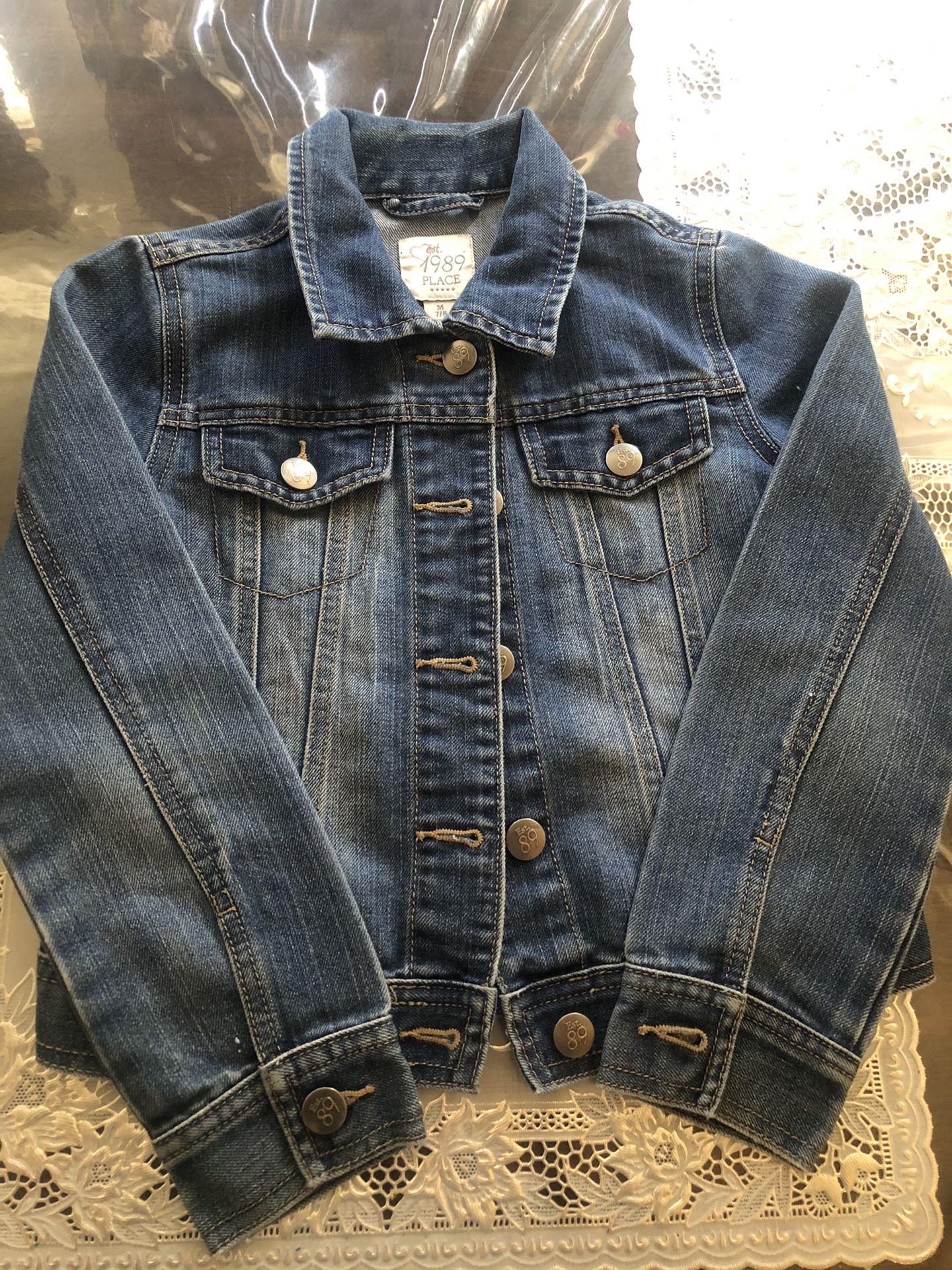 Jean Jacket Girl 7/8