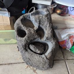 Large Lava Rock 🪨 Water Fountain ⛲ feature 