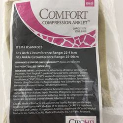 New (in original packaging) Comfort Compression Anklet