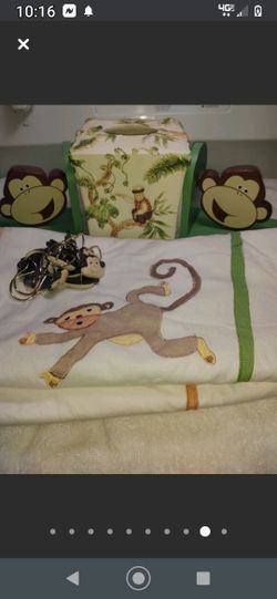 Monkey shower curtain
