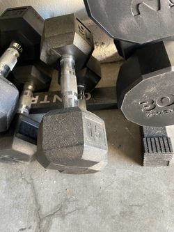 15 lb dumbbells (pair)