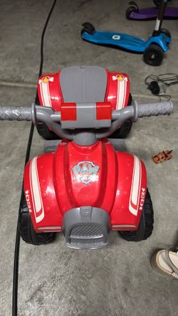 Nickelodeon PAW Patrol Marshall Quad 6V Ride-On - Red