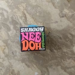 Schylling Nee Doh Shaggy Groovy Glob Tactile Squeeze Toy