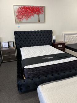 Queen platform bed Frame