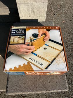 Rockler Router Table Box Joint Jig