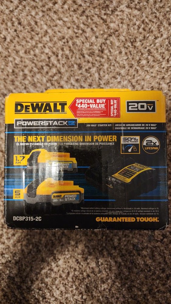 Dewalt Power Stack Battery