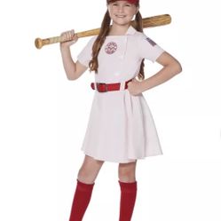 Kids Costume - A League Of Their Own - Rockford Peach - 5-6T
