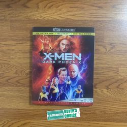 X-Men: Dark Phoenix (Ultimate Collector’s Edition) 4K UHD Blu-ray Combo Pack [4K UHD Blu-ray + Blu-ray]