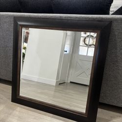 Wood Mirror