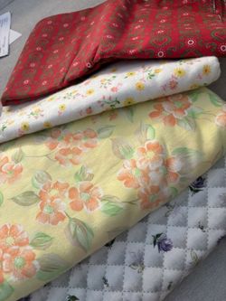 Beautiful Vintage 60s-70s Flannel Fabric
