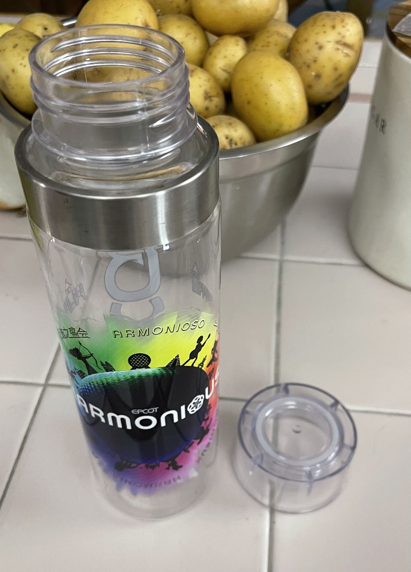 Disney Epcot Plastic Cup 