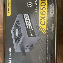 PC Power Supply, Corsair 650 Watt Unused