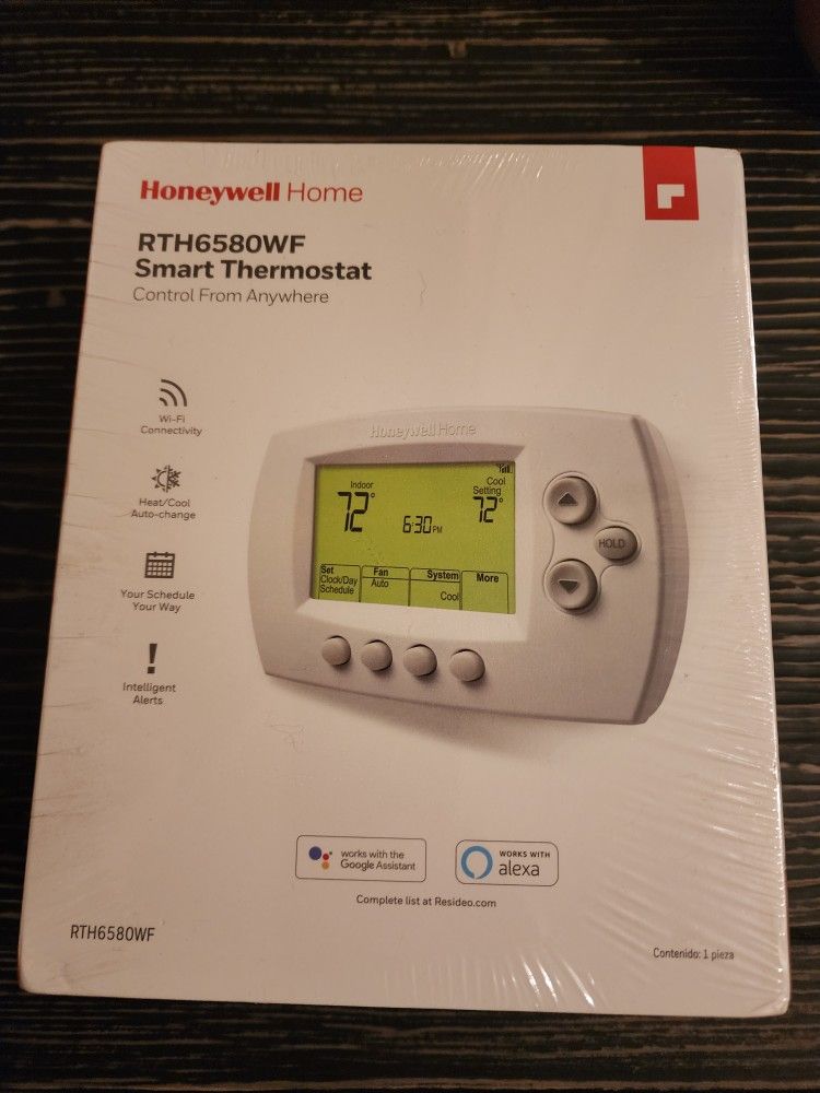 Brand New Honeywell Wi-Fi 7-Day Programmable Smart Thermostat with Digital Backlit Display