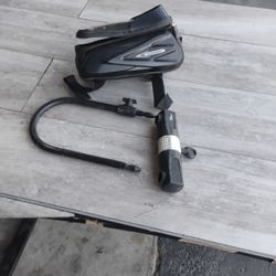 Bicycle Lock/Phone Backpack