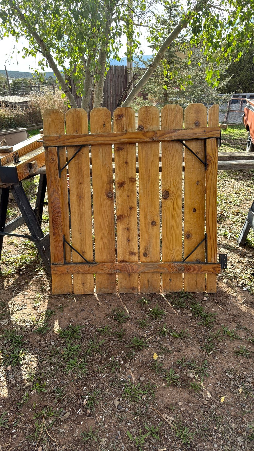 Wooden Gate W/ posts