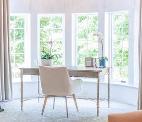Large driftwood writing desk