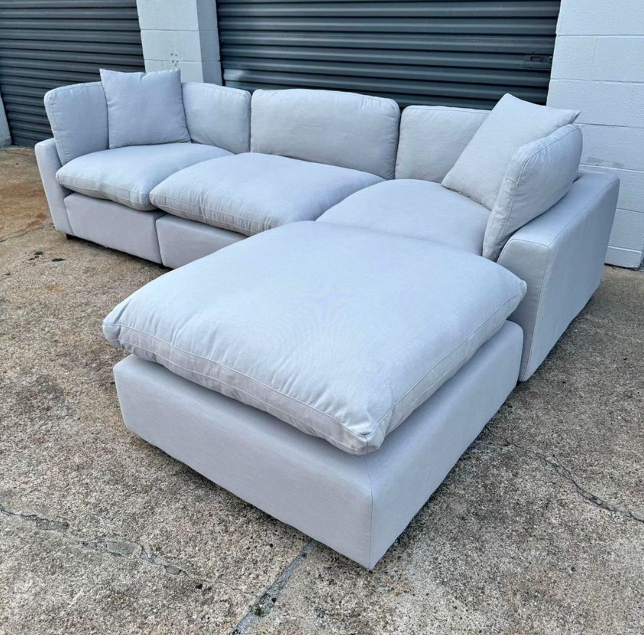 4 Piece Cloud Couch Sectional 