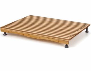 Bamboo Stovetop Cover&Countertop Cutting Board with Adjustable Legs,