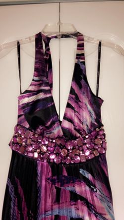 Silk long dress