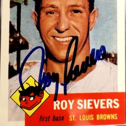 Roy Siever Autograph 