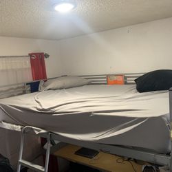 Full size Bunk Bed Frame/Desk