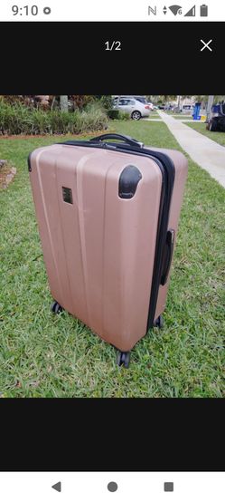 Kenneth Cole 24 Inch Hard side 8 Wheel Expandable Upright Spinner Suitcase