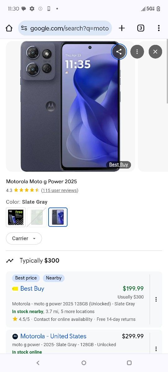 Moto G Power 5g 2025