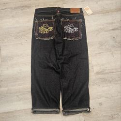 Red monkey Japanese Selvedge denim 