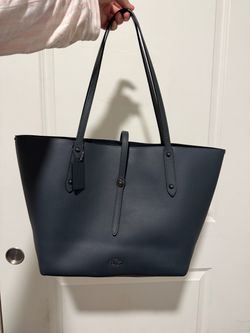 Coach gunmetal outlet tote