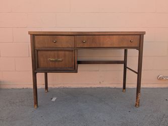 Mid-Century Modern Walnut Writing Desk