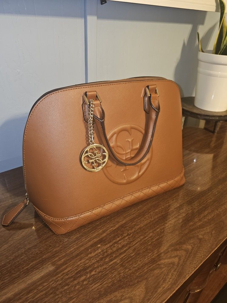 Guess Caramel Satchel
