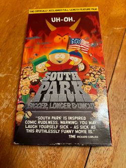 South Park: Bigger, Longer & Uncut VHS Movie Paramount