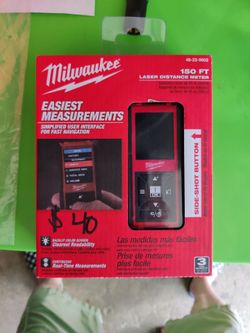 Milwaukee 150 FT distance meter