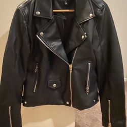 BlankNyc Leather Jacket Size Large 