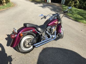 1998 Fat Boy Original Owner Always Garaged And Serviced.