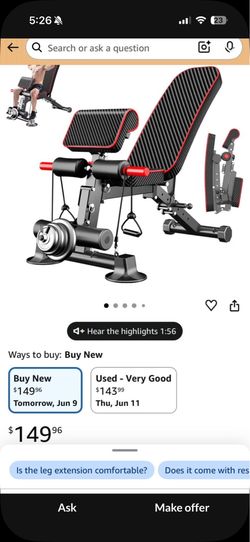Brand new bench 100$