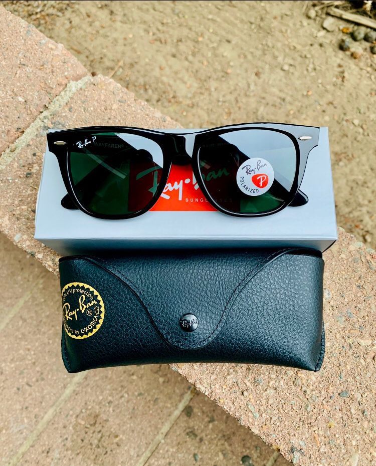 POLARIZED Ray Ban Original Wayfarer Classic RB2140 50mm